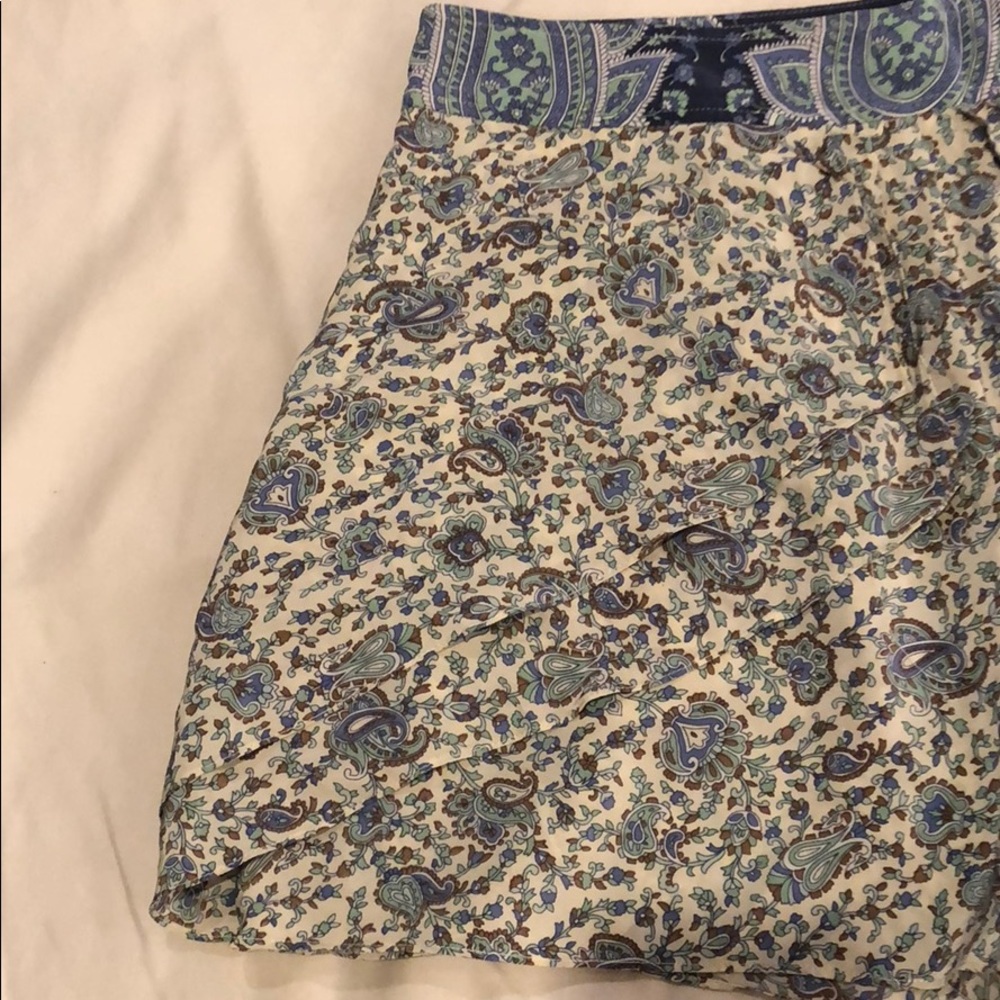 TIBI Silk Ruffle Shorts - Picture 2 of 4